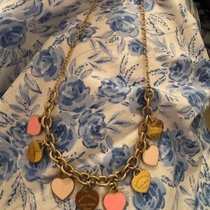 Gold Heart Charm Necklace